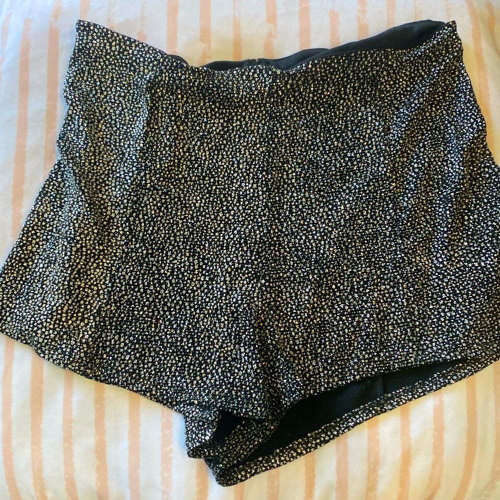 Sparkly, Stretchy Shorts